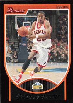 2007-08 Bowman #46 Marcus Camby Front