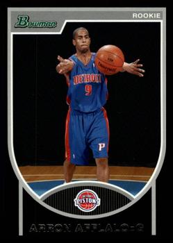 2007-08 Bowman #122 Arron Afflalo Front