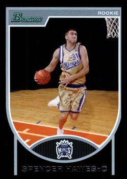 2007-08 Bowman #127 Spencer Hawes Front