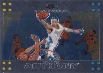 2007-08 Topps Chrome #15 Carmelo Anthony Front