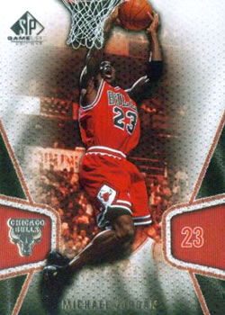 2007-08 SP Game Used #10 Michael Jordan Front