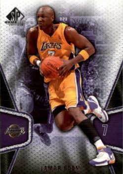 2007-08 SP Game Used #41 Lamar Odom Front