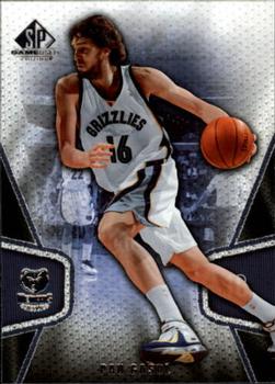 2007-08 SP Game Used #44 Pau Gasol Front