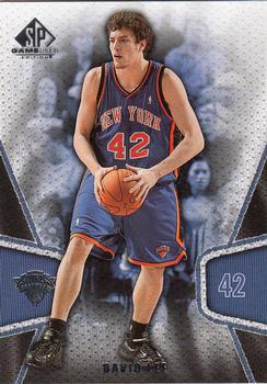 2007-08 SP Game Used #63 David Lee Front