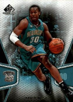 2007-08 SP Game Used #66 David West Front