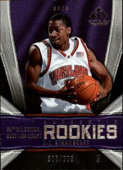 2007-08 SP Game Used #189 D.J. Strawberry Front
