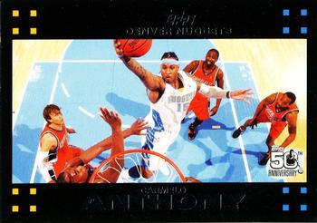 10 packs of 46 cards 2007/08 Topps Basketball Jumbo Box 