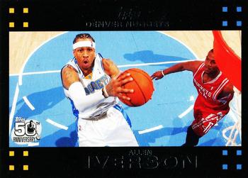 2007-08 Topps #33 Allen Iverson Front