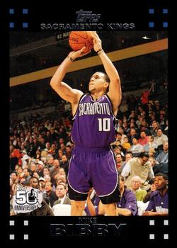 2007-08 Topps #37 Mike Bibby Front