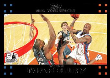 2007-08 Topps #69 Stephon Marbury Front