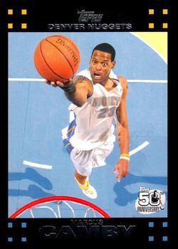 2007-08 Topps #90 Marcus Camby Front