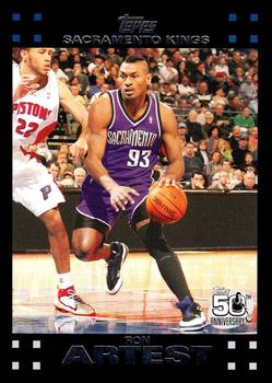2007-08 Topps #93 Ron Artest Front
