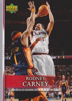 2007-08 Upper Deck First Edition #102 Rodney Carney Front