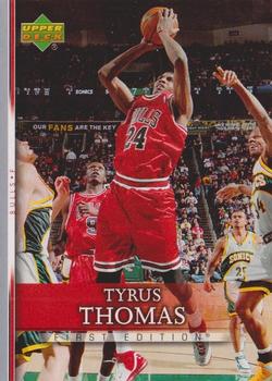 2007-08 Upper Deck First Edition #118 Tyrus Thomas Front