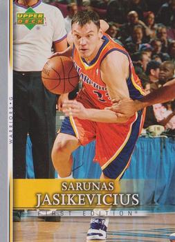 2007-08 Upper Deck First Edition #32 Sarunas Jasikevicius Front