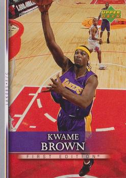 2007-08 Upper Deck First Edition #41 Kwame Brown Front