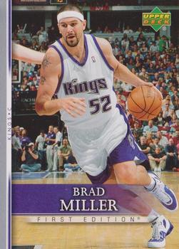 2007-08 Upper Deck First Edition #56 Brad Miller Front