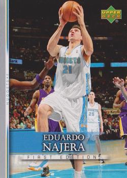 2007-08 Upper Deck First Edition #59 Eduardo Najera Front