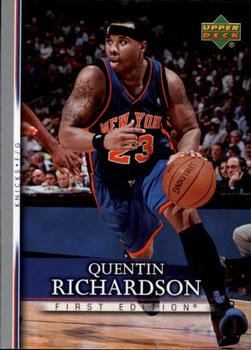 2007-08 Upper Deck First Edition #100 Quentin Richardson Front
