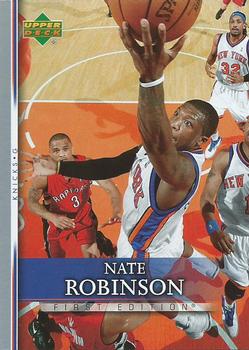 2007-08 Upper Deck First Edition #101 Nate Robinson Front
