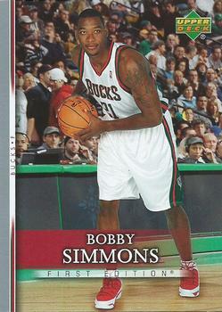 2007-08 Upper Deck First Edition #140 Bobby Simmons Front