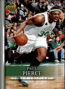 2007-08 Upper Deck First Edition #186 Paul Pierce Front