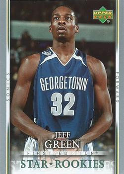 2007-08 Upper Deck First Edition #205 Jeff Green Front