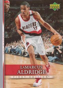 2007-08 Upper Deck First Edition #68 LaMarcus Aldridge Front