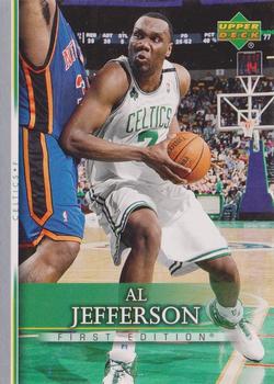 2007-08 Upper Deck First Edition #87 Al Jefferson Front