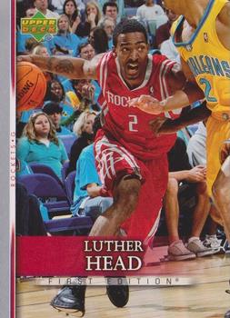 2007-08 Upper Deck First Edition #9 Luther Head Front