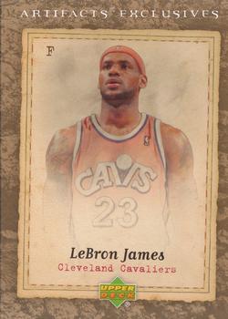 2007-08 Upper Deck Artifacts #230 LeBron James Front
