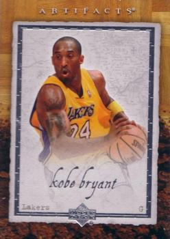 2007-08 Upper Deck Artifacts #40 Kobe Bryant Front