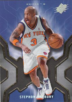 2007-08 SPx #35 Stephon Marbury Front