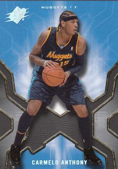 2007-08 SPx #64 Carmelo Anthony Front