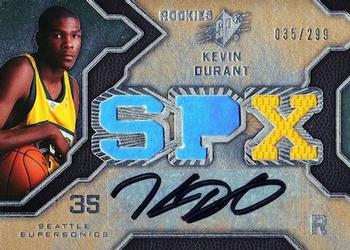 2007-08 SPx #101 Kevin Durant Front