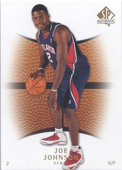 2007-08 SP Authentic #8 Joe Johnson Front