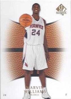 2007-08 SP Authentic #10 Marvin Williams Front