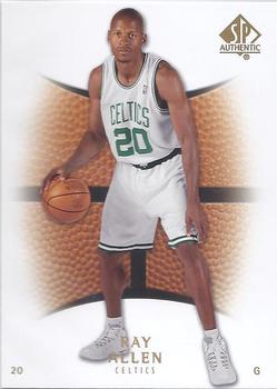 2007-08 SP Authentic #16 Ray Allen Front