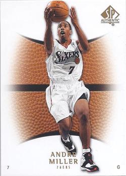 2007-08 SP Authentic #39 Andre Miller Front