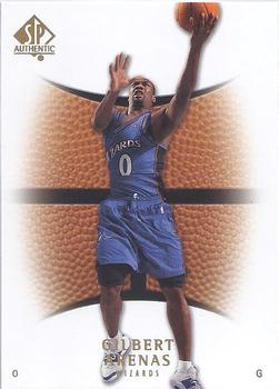 2007-08 SP Authentic #53 Gilbert Arenas Front