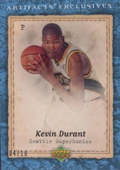 2007-08 Upper Deck Artifacts - Blue #219 Kevin Durant Front