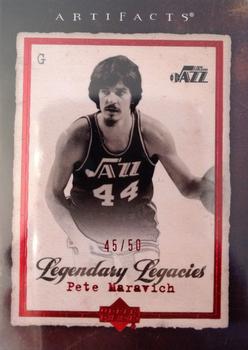 2007-08 Upper Deck Artifacts - Red #193 Pete Maravich Front