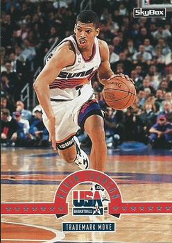 1994 SkyBox USA - Kevin Johnson Update #94 Kevin Johnson Front
