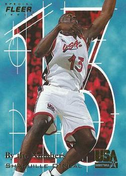 1996 Fleer USA #16 Shaquille O'Neal Front