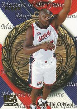 1996 Fleer USA #36 Shaquille O'Neal Front