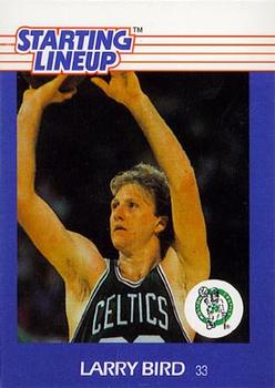1988 Kenner Starting Lineup Cards #3538100010 Larry Bird Front