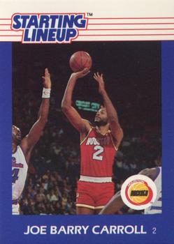 1988 Kenner Starting Lineup Cards #3538111050 Joe Barry Carroll Front