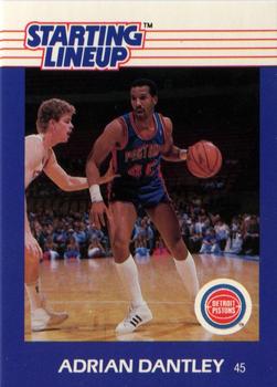 1988 Kenner Starting Lineup Cards #3538107040 Adrian Dantley Front