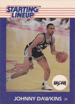 1988 Kenner Starting Lineup Cards #3538116040 Johnny Dawkins Front