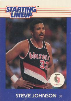 1988 Kenner Starting Lineup Cards #3538118030 Steve Johnson Front